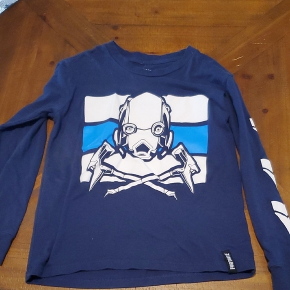 Fortnite Navy Kids Short Sleeve Tee